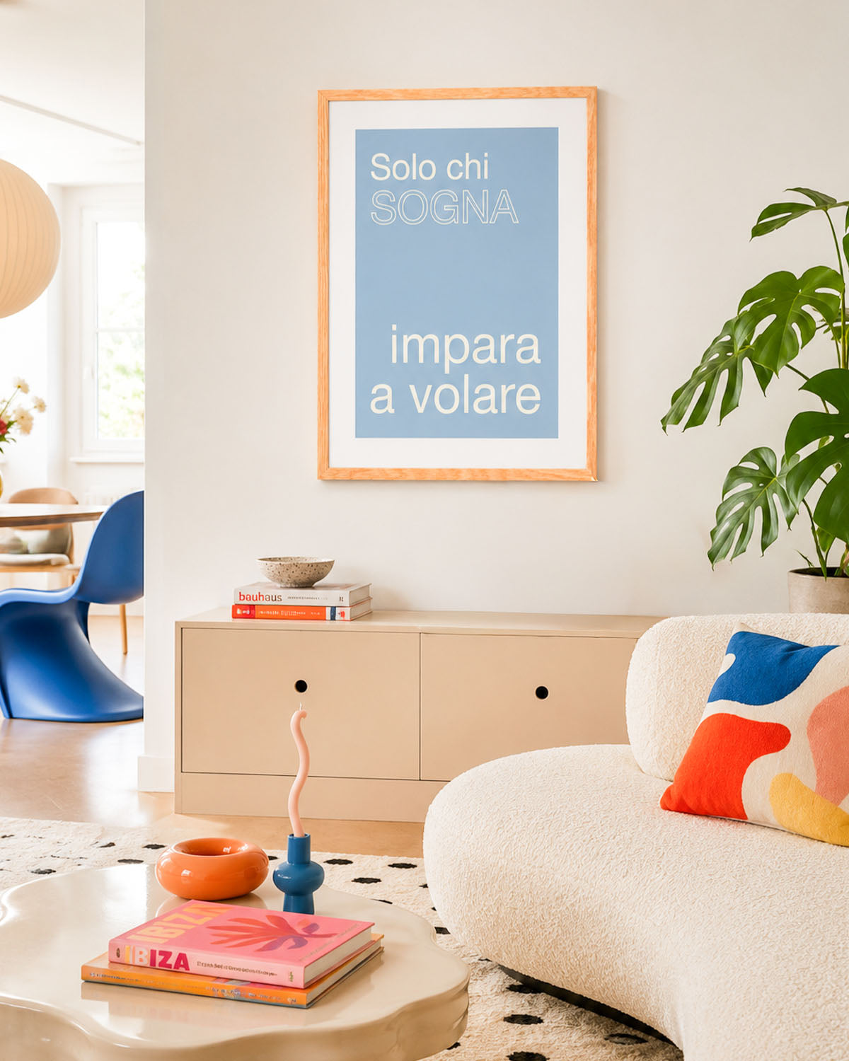 Poster Solo chi sogna impare a volare