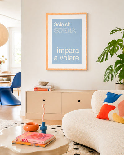 Poster Solo chi sogna impare a volare