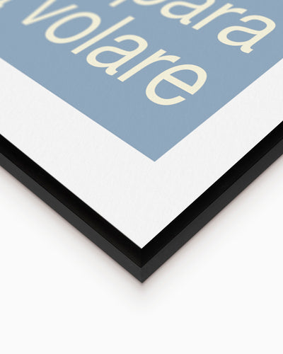 Poster Solo chi sogna impare a volare