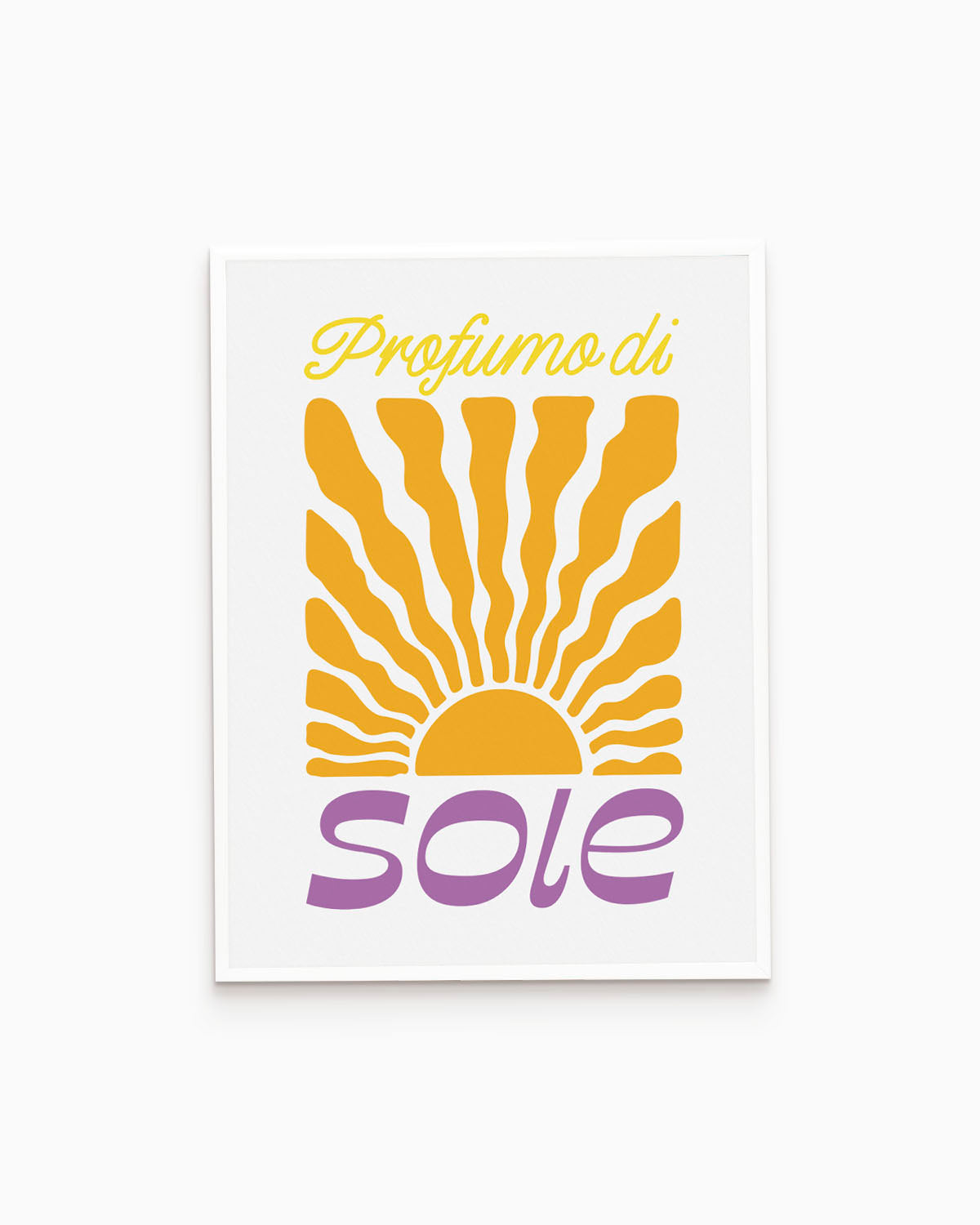 Poster Profumo di Sole