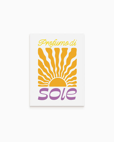 Poster Profumo di Sole