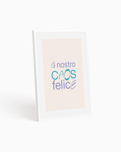 Poster Il nostro caos felice