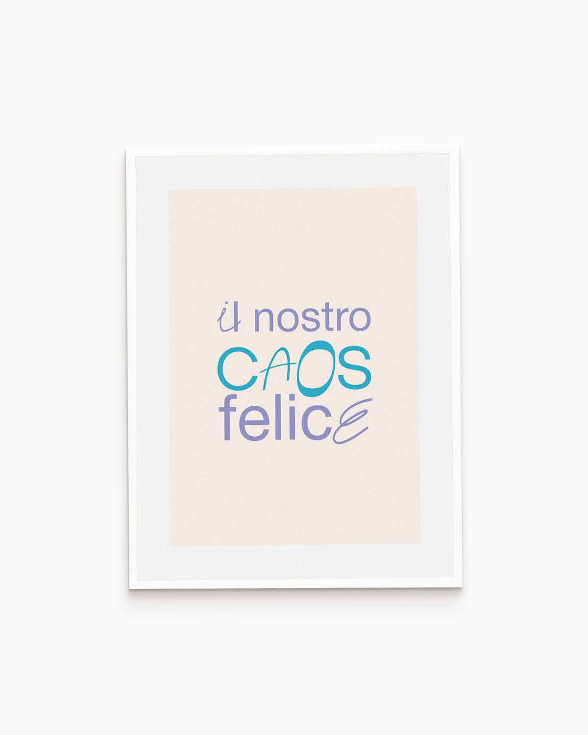 Poster Il nostro caos felice