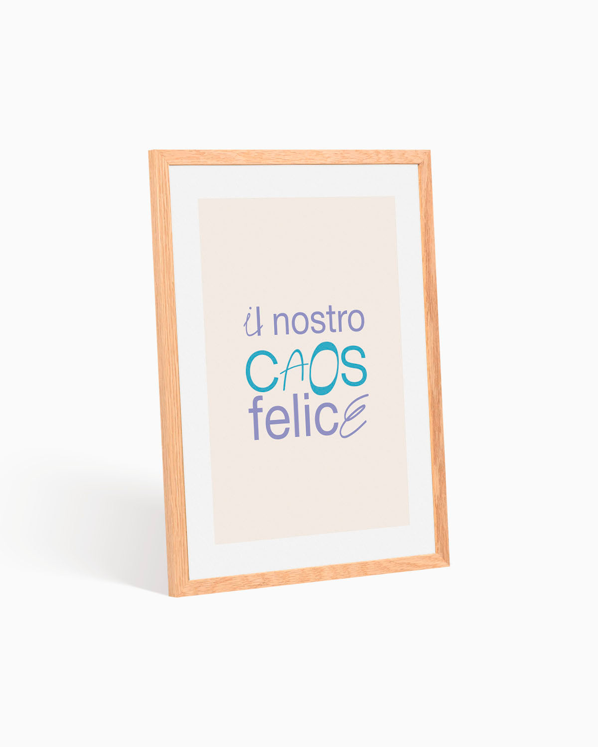 Poster Il nostro caos felice