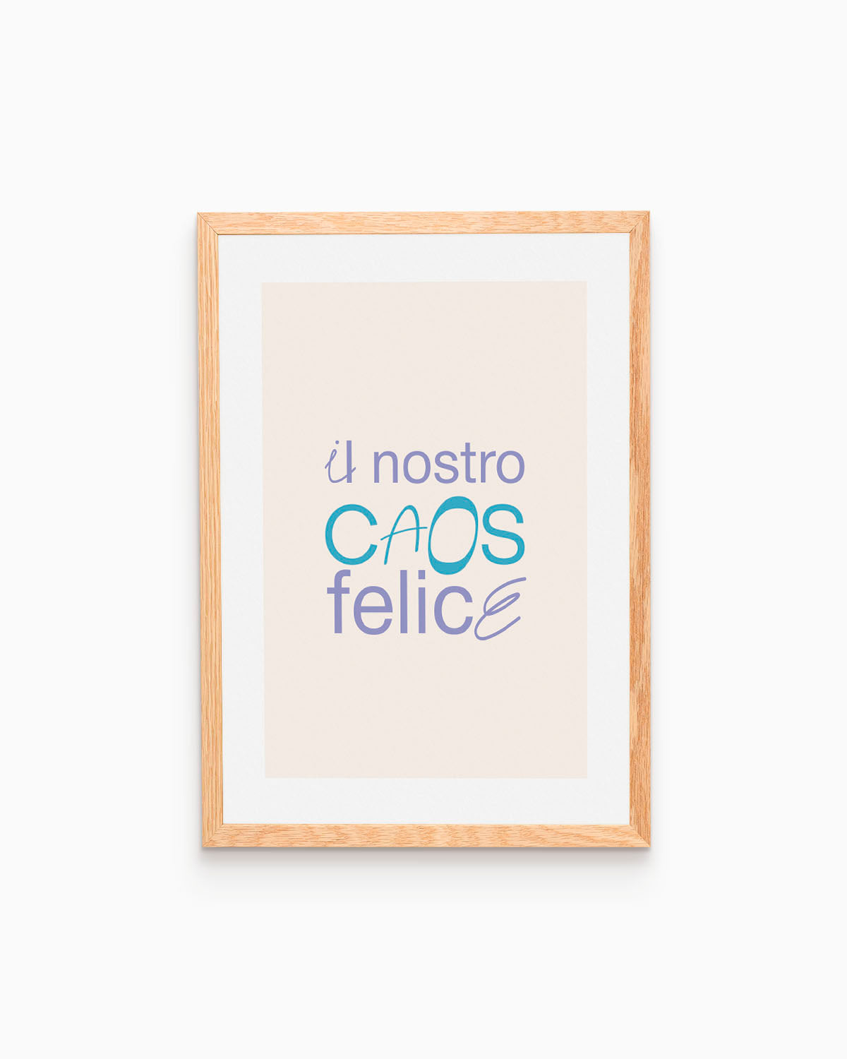 Poster Il nostro caos felice