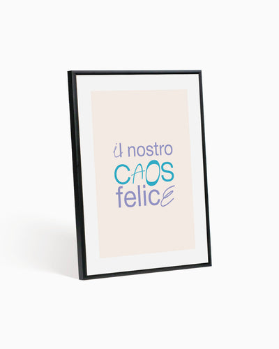 Poster Il nostro caos felice