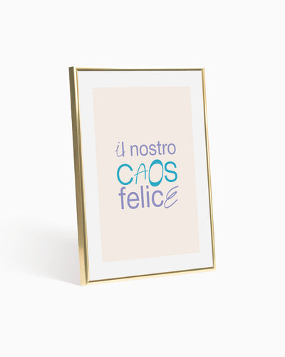 Poster Il nostro caos felice