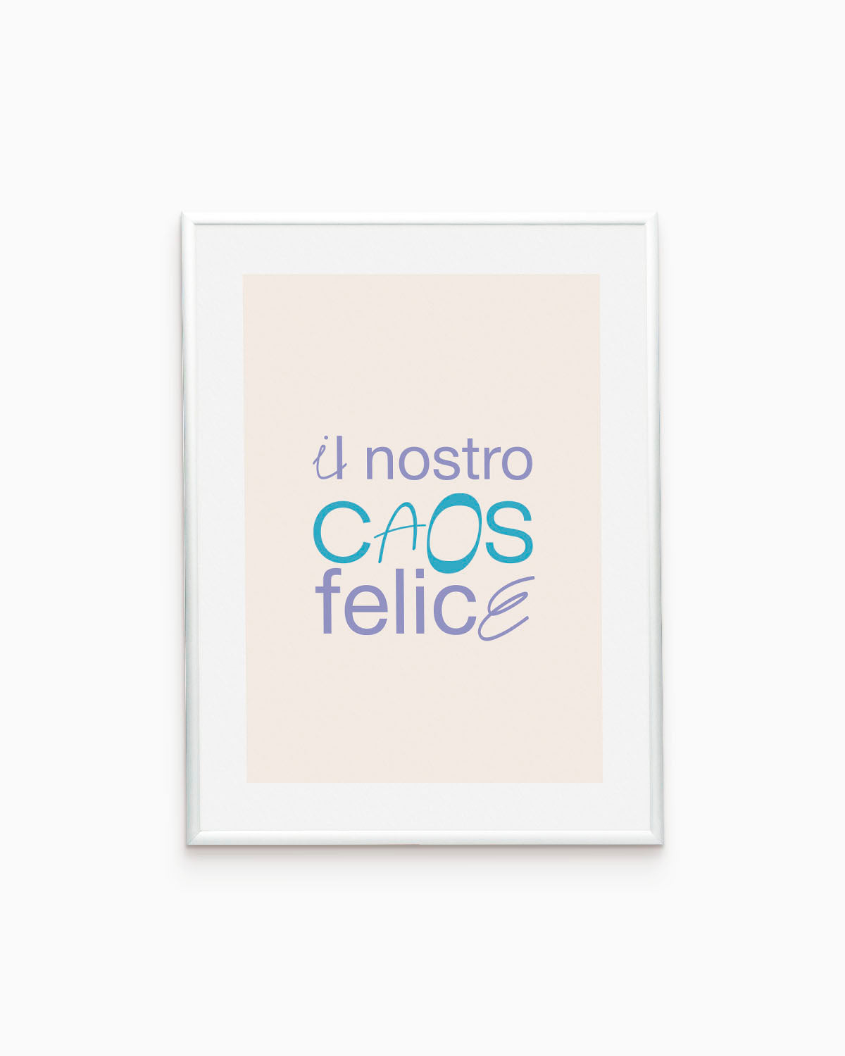 Poster Il nostro caos felice