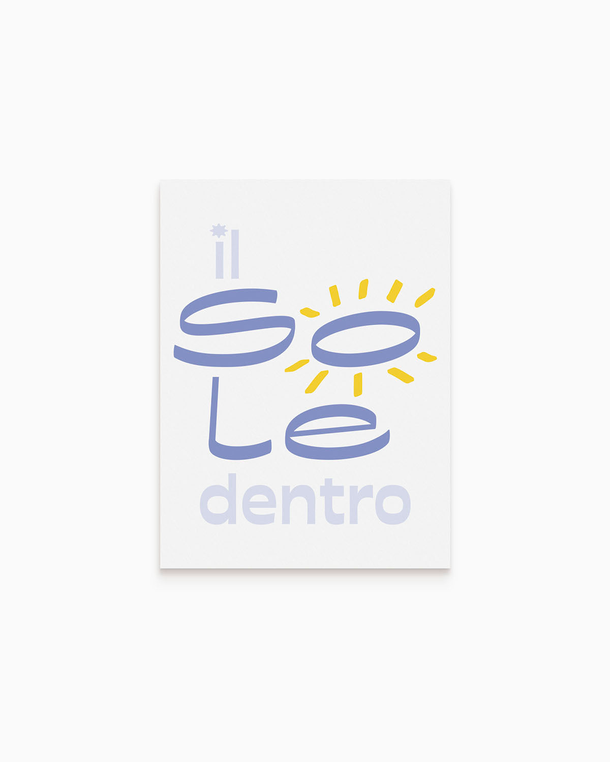 Poster Il Sole dentro