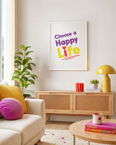 Poster Choose a Happy Life