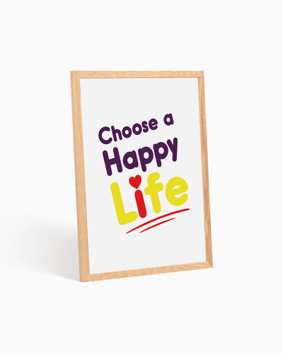 Poster Choose a Happy Life