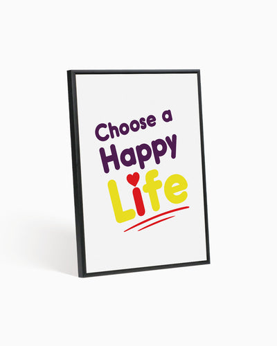 Poster Choose a Happy Life