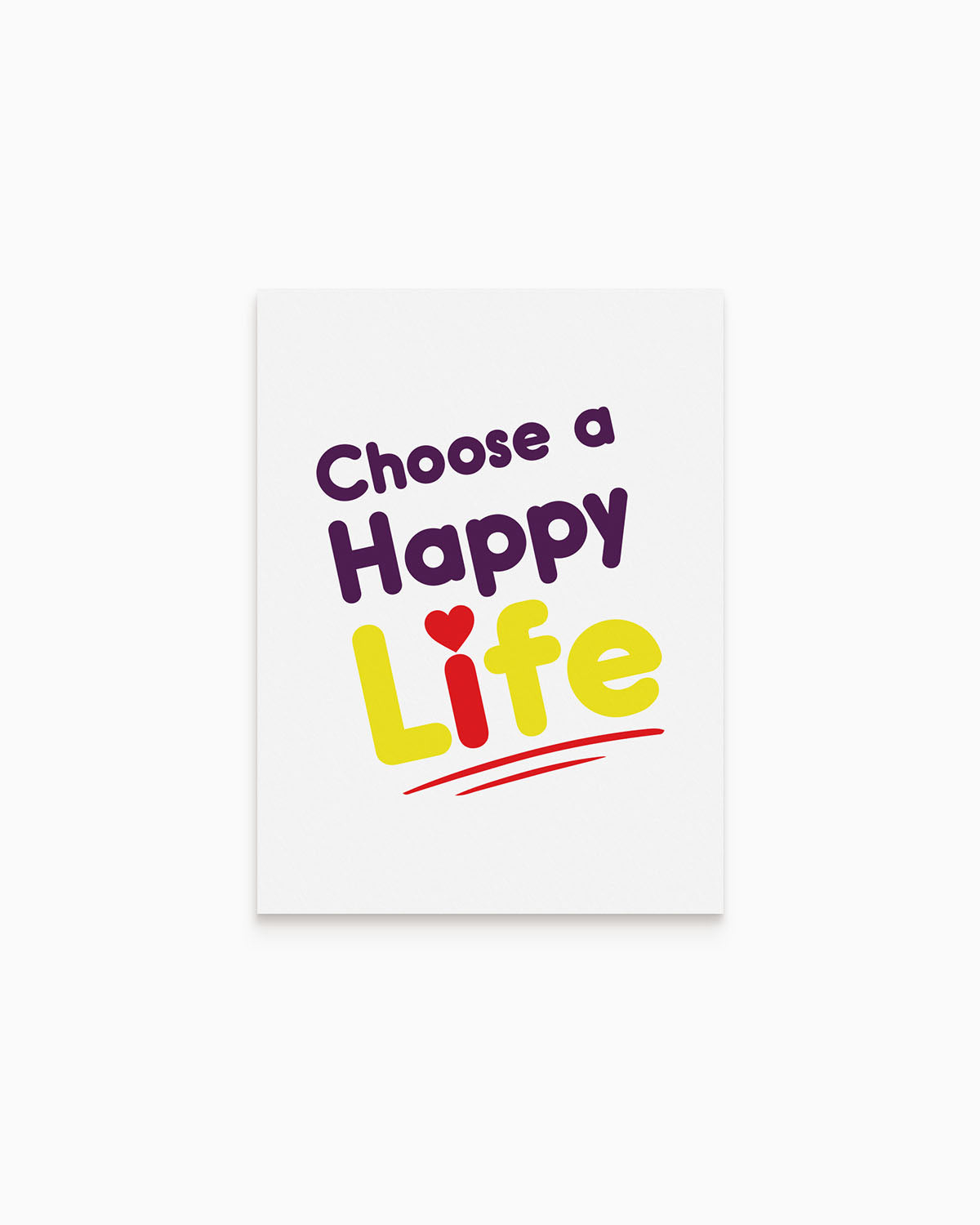 Poster Choose a Happy Life