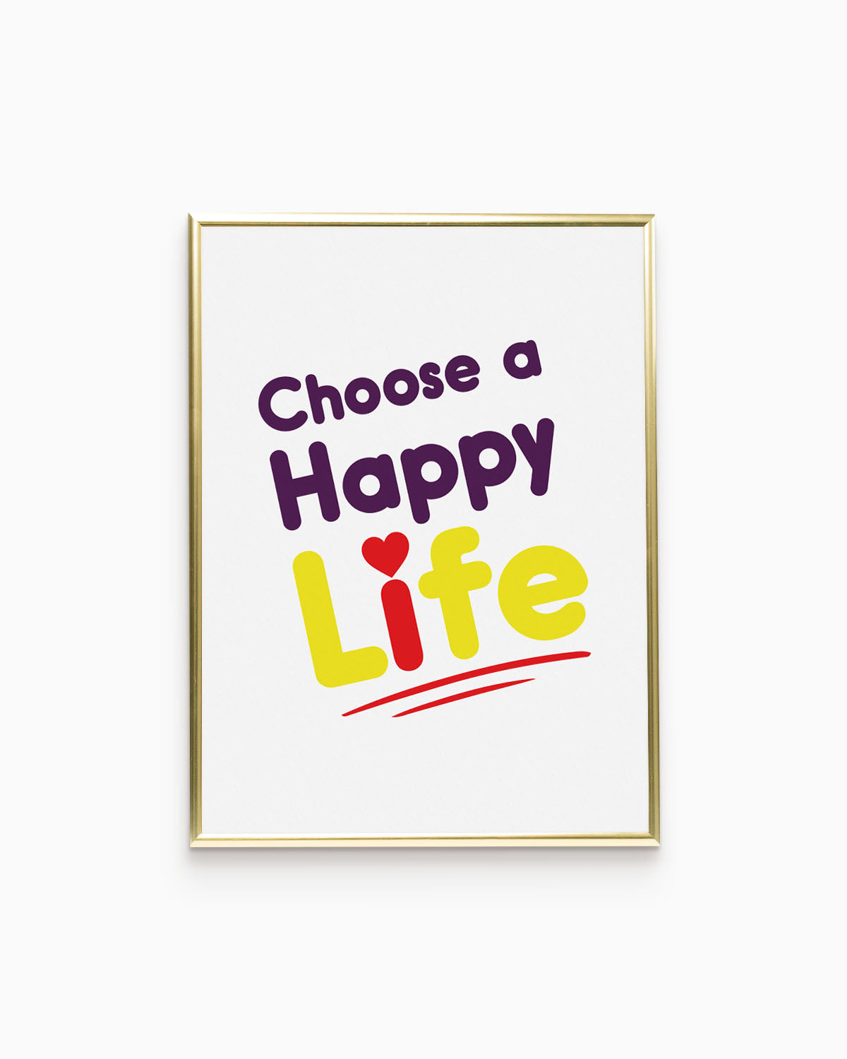 Poster Choose a Happy Life