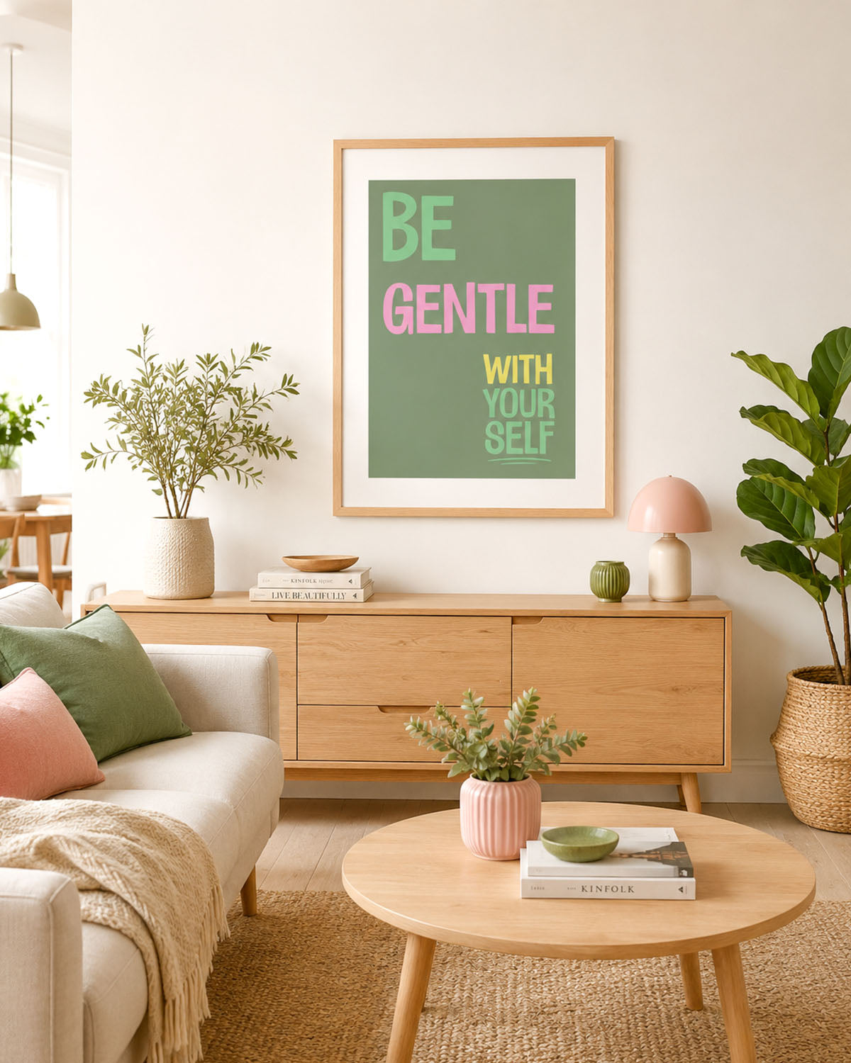 Poster Be Gentle With Yourself