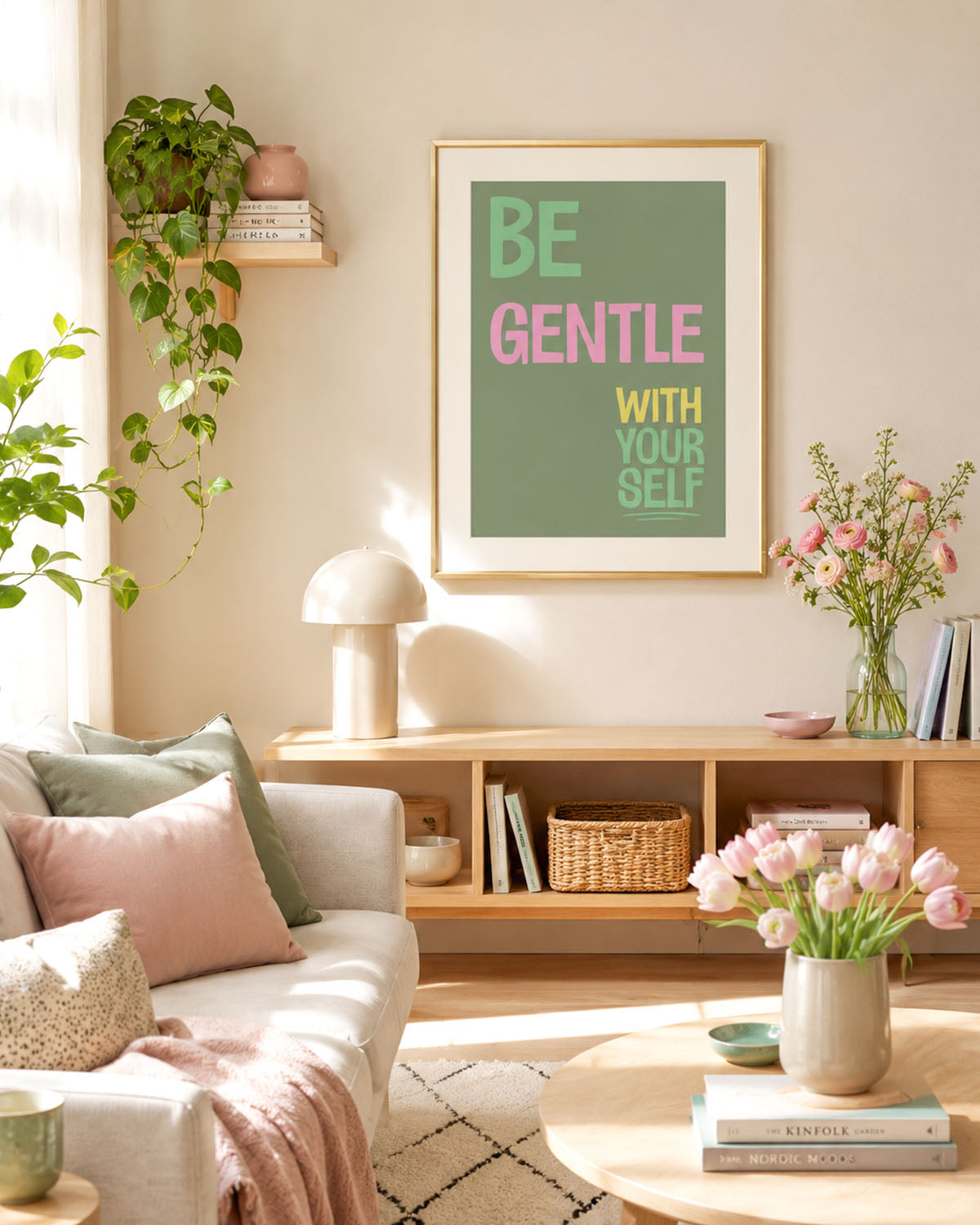 Poster Be Gentle With Yourself