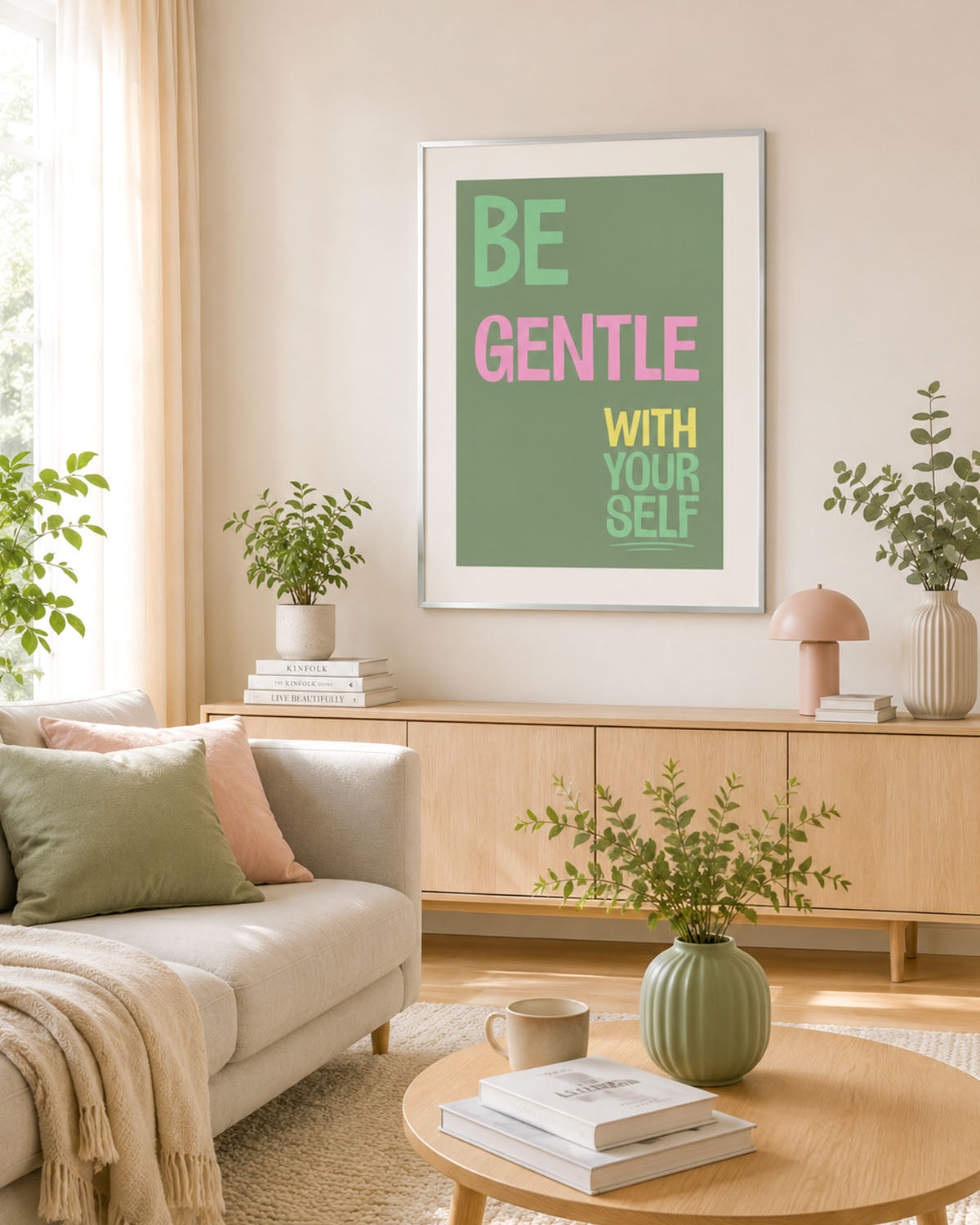 Poster Be Gentle With Yourself