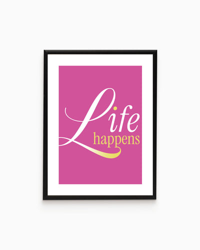 Poster Life Happens