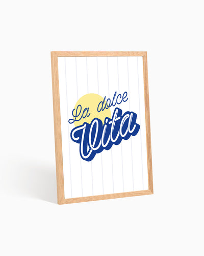 Poster La dolce Vita