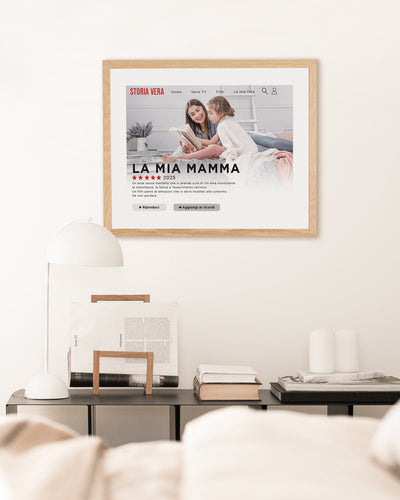 Poster Personalizzato Mamma sei da Oscar