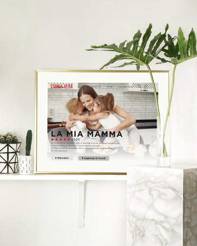 Poster Personalizzato Mamma sei da Oscar