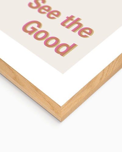Poster See the Good
