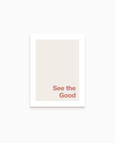 Poster See the Good