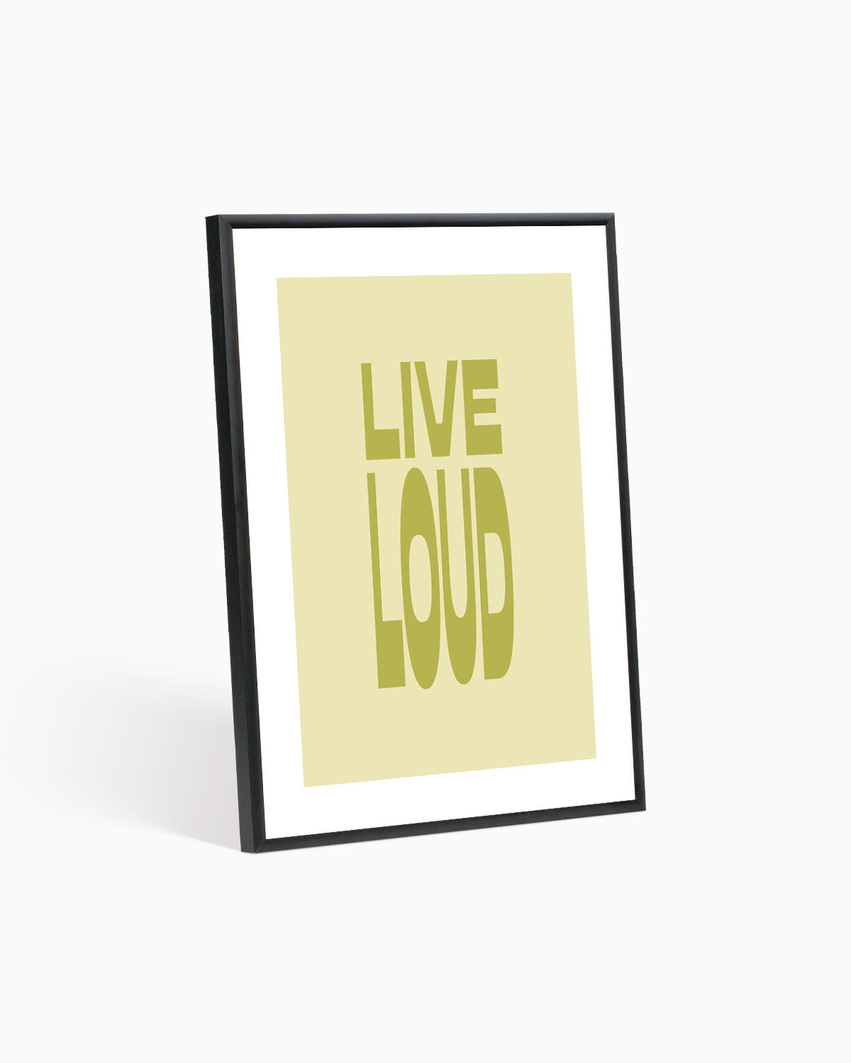 Poster Live Loud