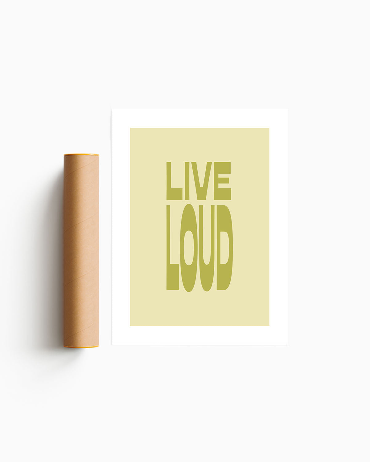 Poster Live Loud