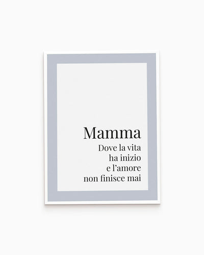 Poster Mamma amore senza fine