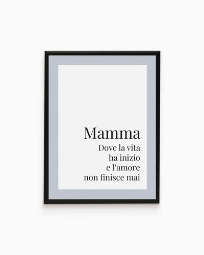 Poster Mamma amore senza fine