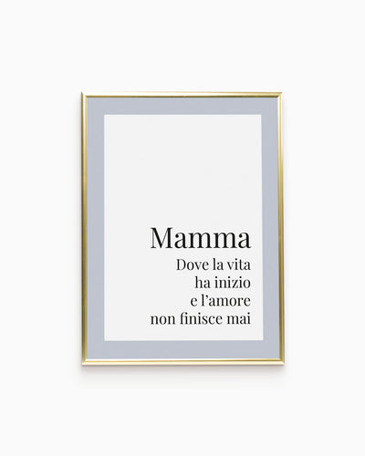 Poster Mamma amore senza fine