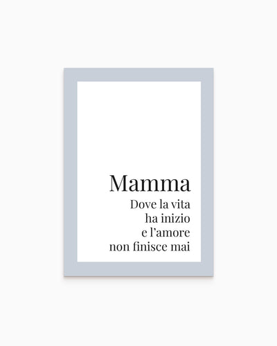 Poster Mamma amore senza fine