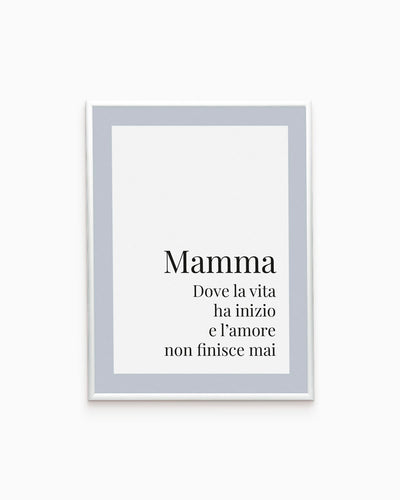 Poster Mamma amore senza fine