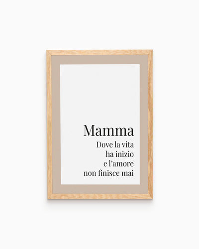 Poster Mamma amore senza fine