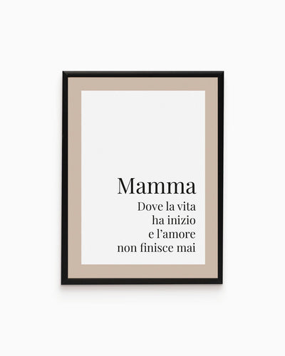 Poster Mamma amore senza fine