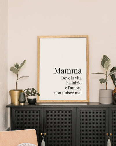Poster Mamma amore senza fine