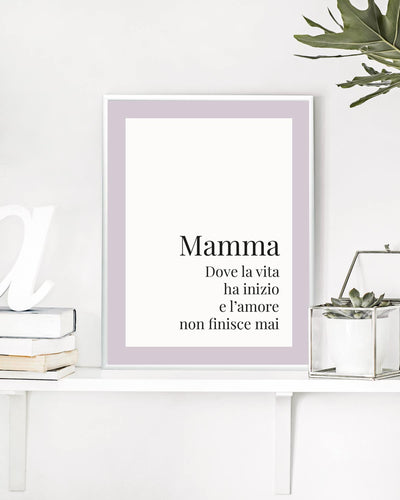 Poster Mamma amore senza fine