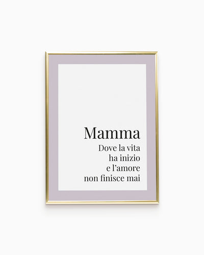 Poster Mamma amore senza fine
