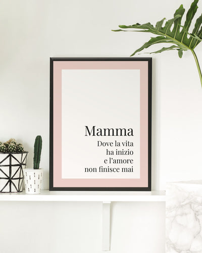 Poster Mamma amore senza fine