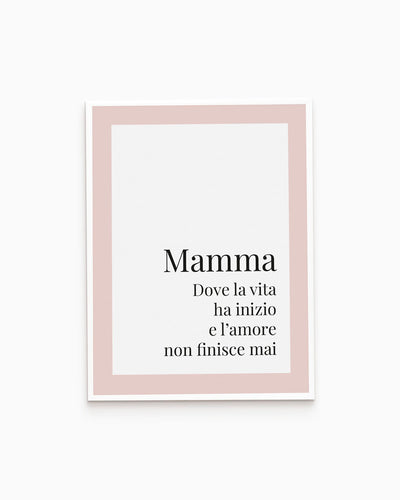 Poster Mamma amore senza fine
