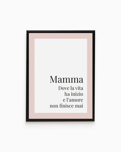 Poster Mamma amore senza fine