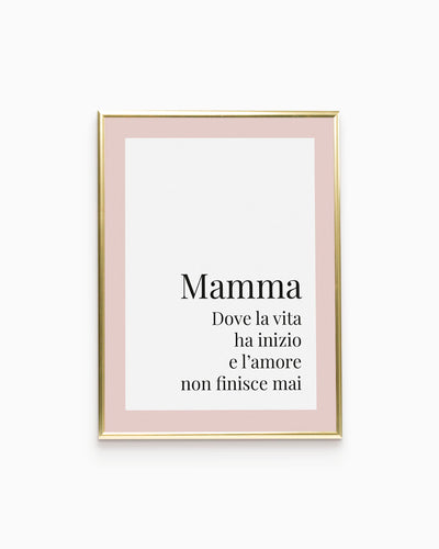 Poster Mamma amore senza fine