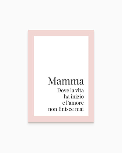 Poster Mamma amore senza fine