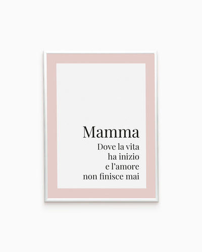 Poster Mamma amore senza fine