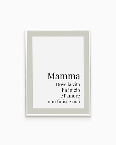 Poster Mamma amore senza fine