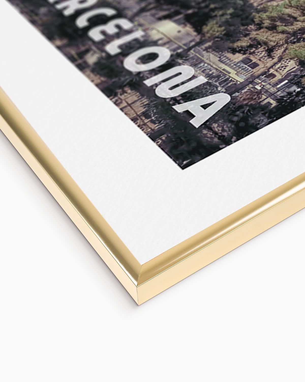Poster city artistic Barcellona