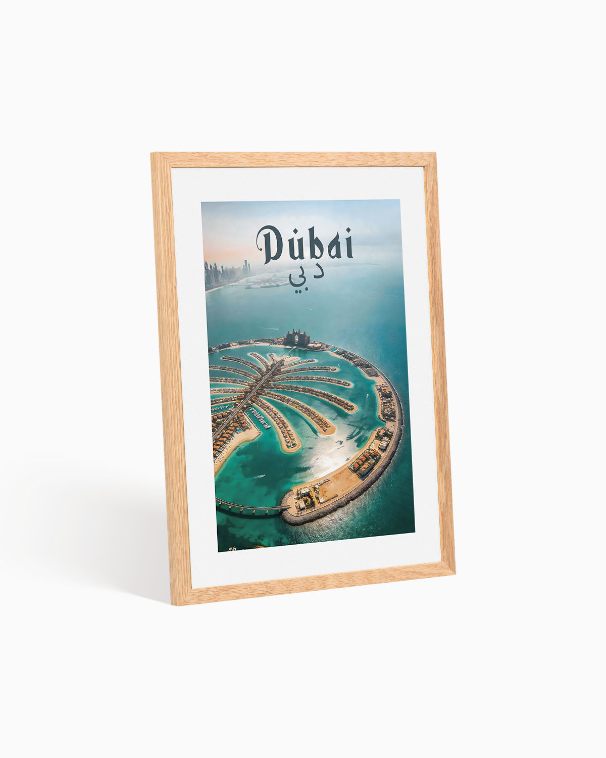 Poster city artistic Dubai