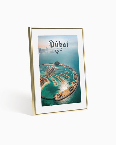 Poster city artistic Dubai