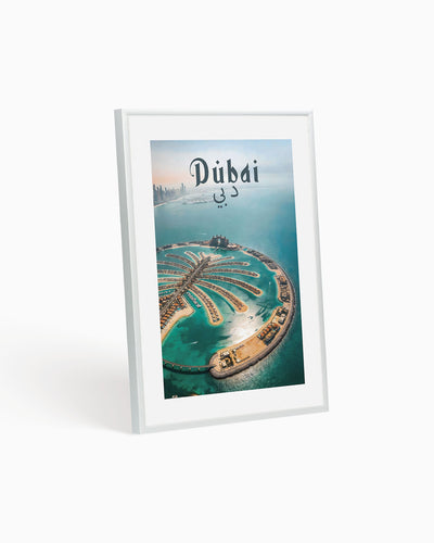 Poster city artistic Dubai